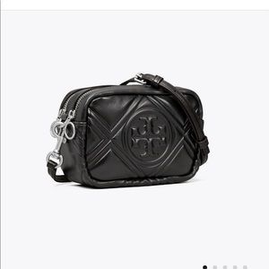 Tory Burch Perry Bombe embossed mini bag